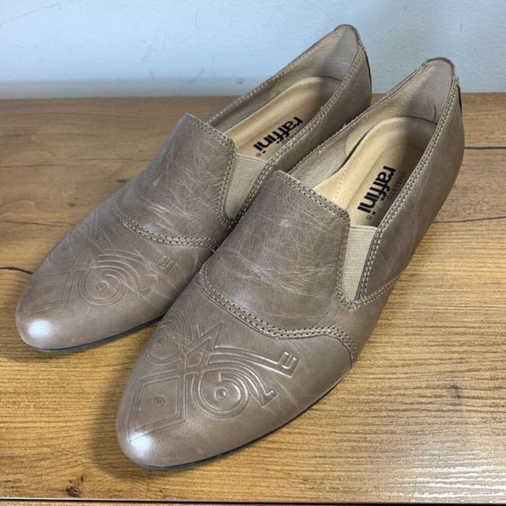Umberto Raffini Tania Western Loafer Comfort Shoes Size 37 / 6-6.5
